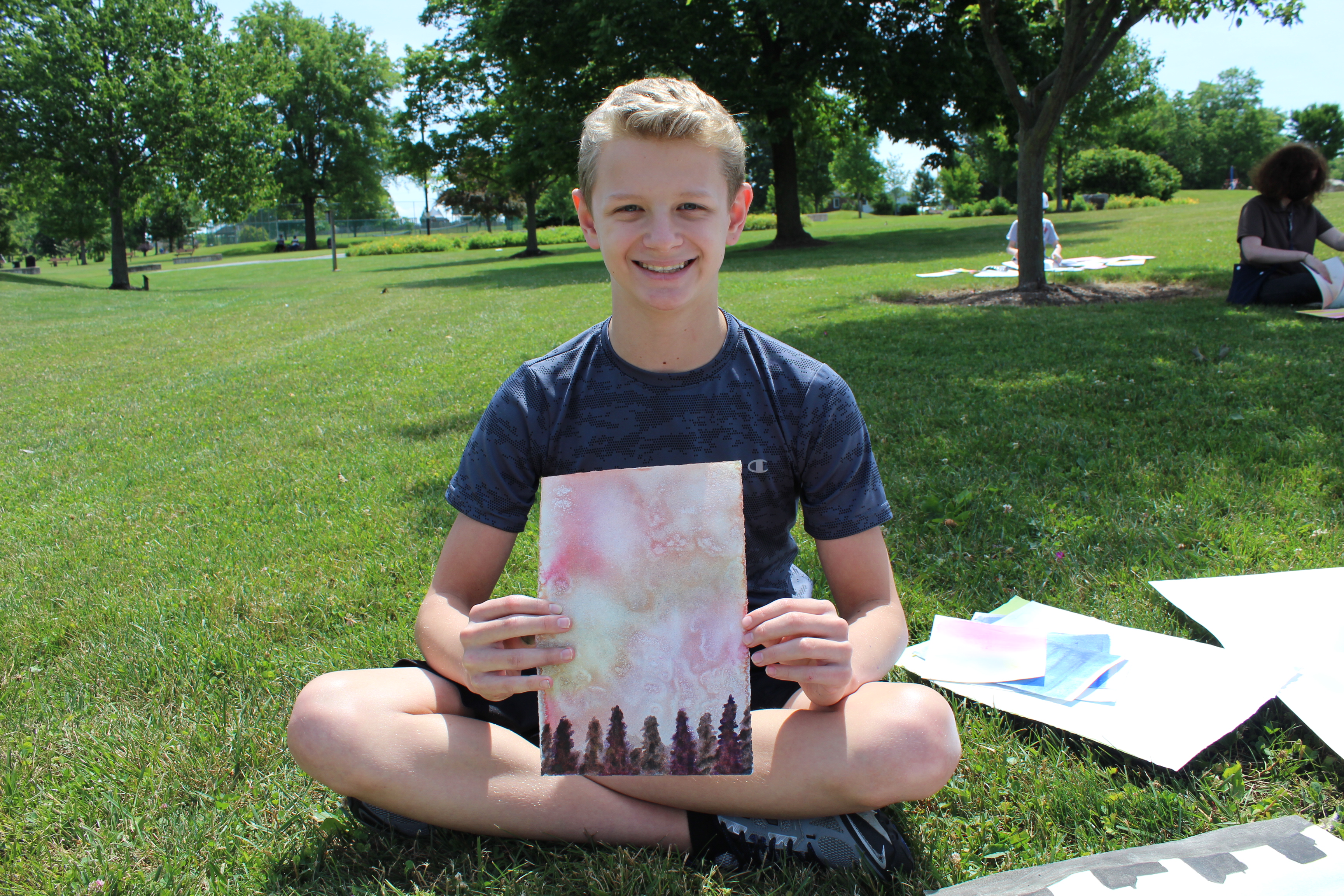Watercolor Exploration Camp (ages 11 to 14)