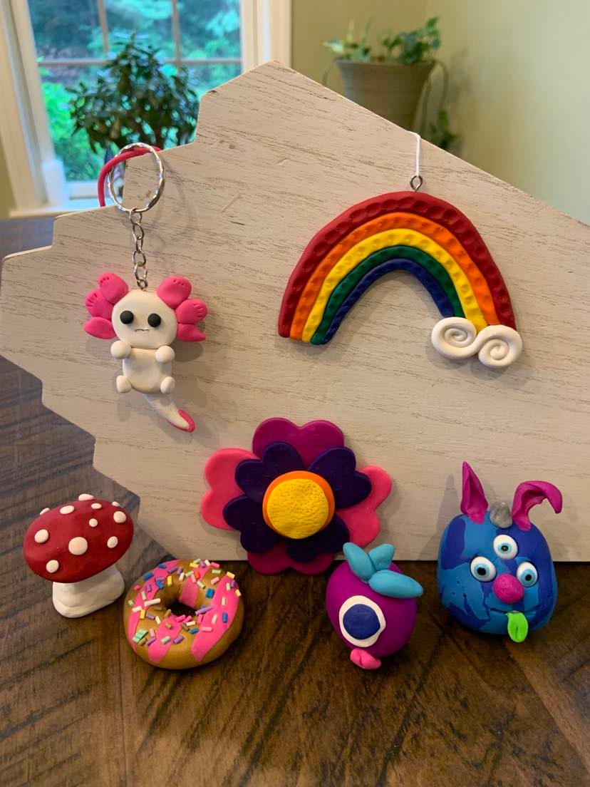 Event Creating with Sculpey OvenBaked Clay Mini Sculpture!